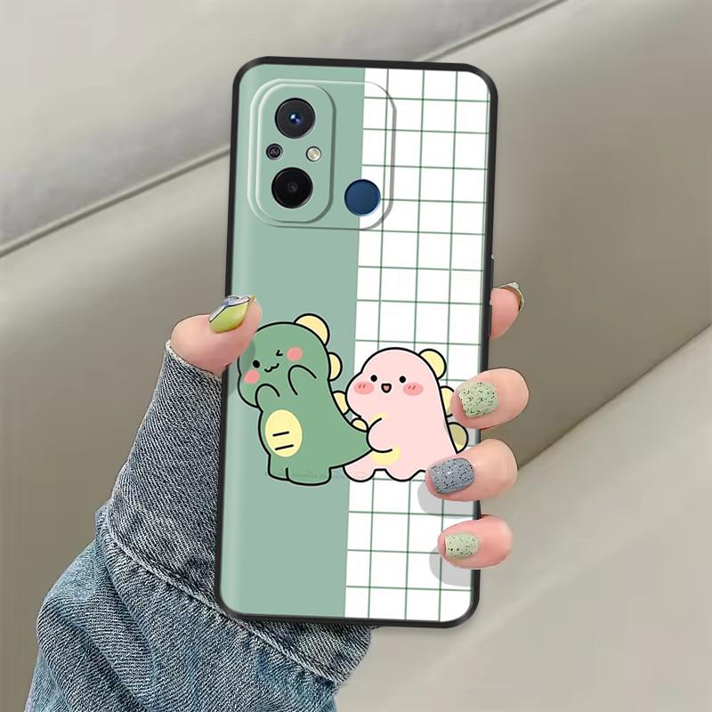 For Redmi 12C Case Redmi12C Cover Soft Smooth Liquid Silicone Cartoon Phone Case For Xiaomi Redmi 12C Cover 12 C Fundas Coque