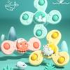 Baby Bath Spinner Toy With Rotating Suction Cup Animal Spinning Top Baby Dining Chairs Toys For