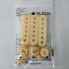 FLEOR Set von 50/50/52mm ST Single Coil Gitarren Tonabnehmer Abdeckungen 2 Ton 1 Volume Regler Schalterspitzen SSS Gitarrenteile