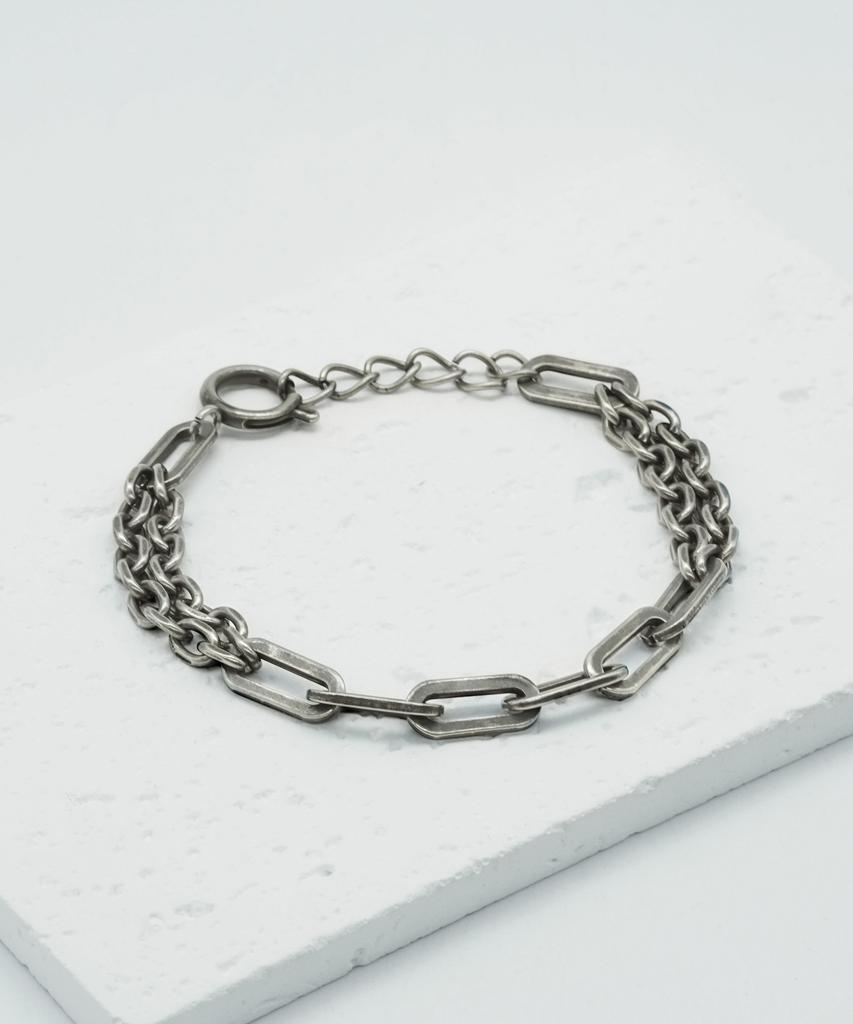 Iamj Dual Chain Link Bracelet