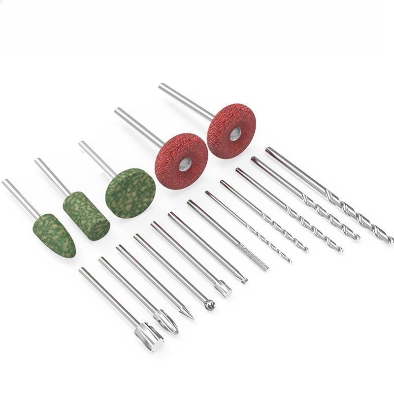 Elektrische Schleifmaschine Zubehör Schleifbohrer Diamantsägeblätter Schleifscheiben Schleifen Schneiden All-in-One-Set