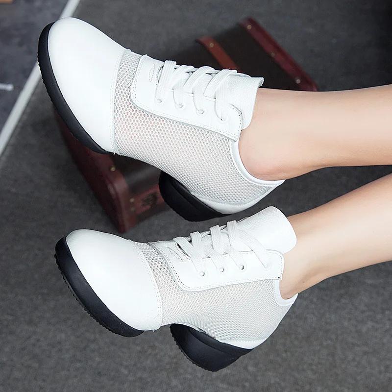 Sapatos de Dança Femininos Sapatos Casuais para Meninas Sapatos de Dança de Salto Alto para Mulheres Sapatos de Ballet Quadrado Jazz Moderno ao Ar Livre para Meninas