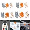 3Pcs Creative Funny Cat Car Decal Stickers, Scratch Vinyl Stickers Decor