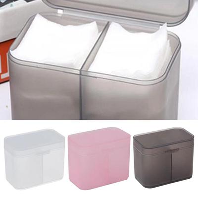 Wattepads, Tupfer, Nageltücher, Make-up-Pinsel, Organizer, Aufbewahrungsbox, Halter, Behälter, unabhängiges Doppelfach