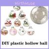 High-quality Clear Plastic Christmas Ball Bauble For Stunning Holiday Decorations