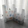 Handheld Plastic Bag Pink Cartoon Rabbit Pattern Shopping Mall Shopping Packing Bag Food Dessert Biscuit Packing Handle Bags
