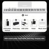 The 88-key digital piano is fully functional and suitable for beginners, home studios, travel use, and can also be used as a piano keyboard.