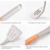 1 Set Cooking Tools Heat Insulation Food Grade Anti-scalding Non-stick Cookware Spatula for Dormitory