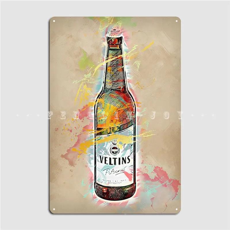 

Veltins Постер Металлическая Табличка Клуб Дом Гостиная Индивидуальный Декор Стены Жестяной Знак Постеры 20x30cm