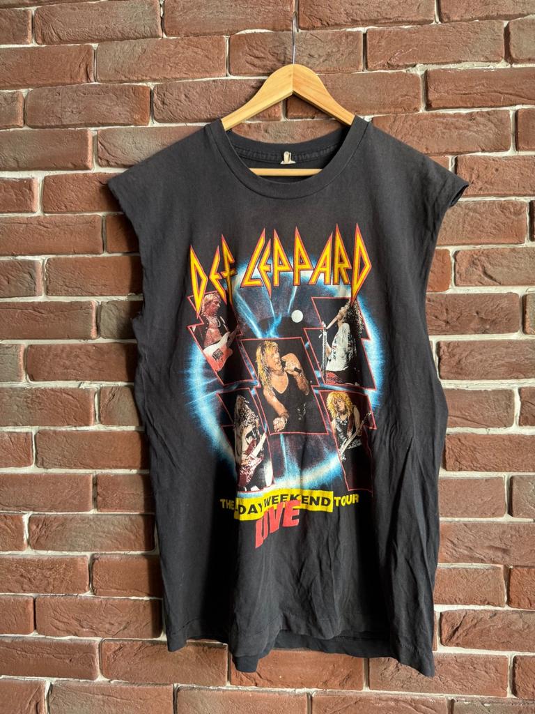Vintage Def Leppard 1993 Tour Rock Metal Band T-Shirt 90er Unisex T-Shirt