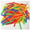 300pcs Plastic Straw Constructor Toys Assembly Interactive Puzzle Colorful Straw Colorful Motor Skills