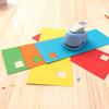 Manual Stamp Puncher Scrapbooking Tool Postage Stamp Punch for Journaling Card Making Envelope Arts Crafts Kids Adults DIY