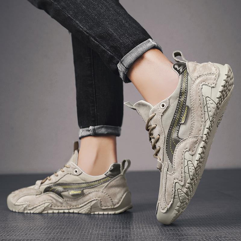 Men Sneakers 2025 New Men's Casual Mesh Sports Shoes Four Seasons Sulfide Shoes Designer Fashion Outdoor Trendy Flats Mens Shoes
