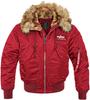 Jachetă Bomber de Iarnă Personalizată cu Glugă Alpha Industries 45P (113145)