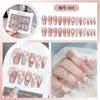 Handgefertigte Nagelkunst Tragenägel Fertigprodukte Fortgeschrittener Reiner Stil Nagelaufkleber Fertigprodukte Vollstein Großer Diamant Nagelaufkleber Kollektion