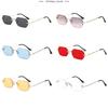 Uv400 Sunglasses Fashionable Rimless Sunglasses Punk Sun Glasses Sturdy Polygon Sunglasses For Daily Wear Outdoor Activities