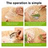 20 Pcs DIY Handmade Transparent Dried Flower Bookmark Clear Jar Bottle Shaped Stickers for Pressed Flowers Page Clips Bookmark