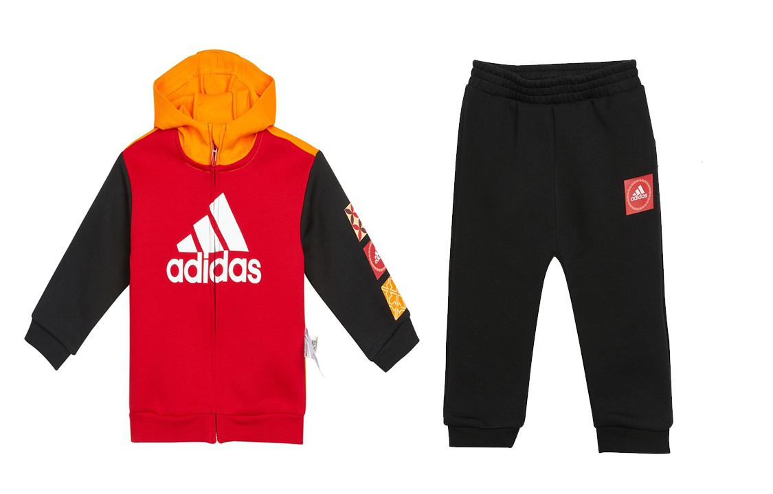 Adidas Casual Sportswear Red+Black Kids  HC2740 86