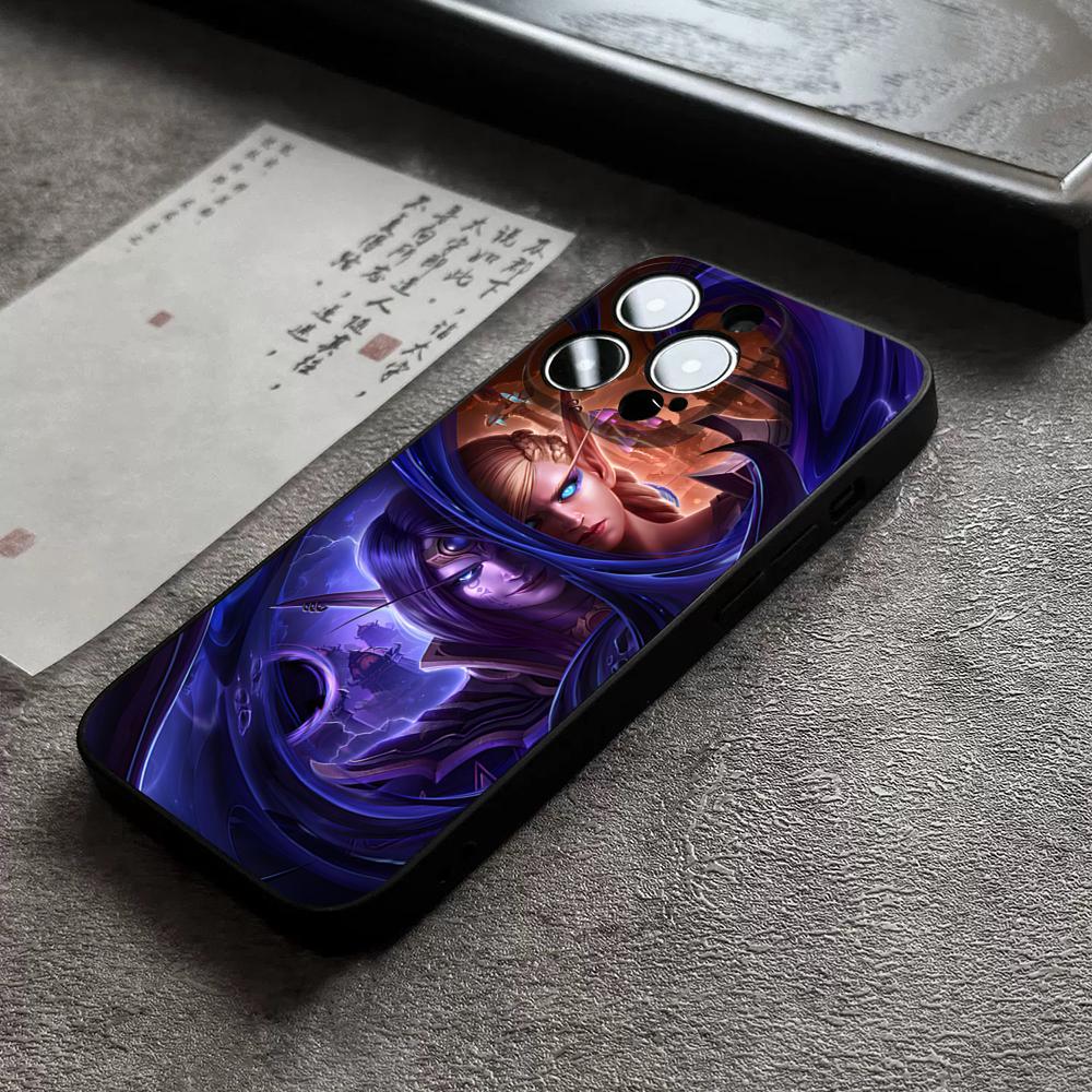 W-World Of W-Warcraft W-Wow Phone Case For 17 Pro Max For Iphone 14 16 Pro Max 12 15 11 13 Pro Xr X Xs 8 7 Plus Back Cover
