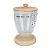 Coffee Bean Container Loose Leaf Tea Coffee Sugar Nuts Canister Clear Food Storage Jar with