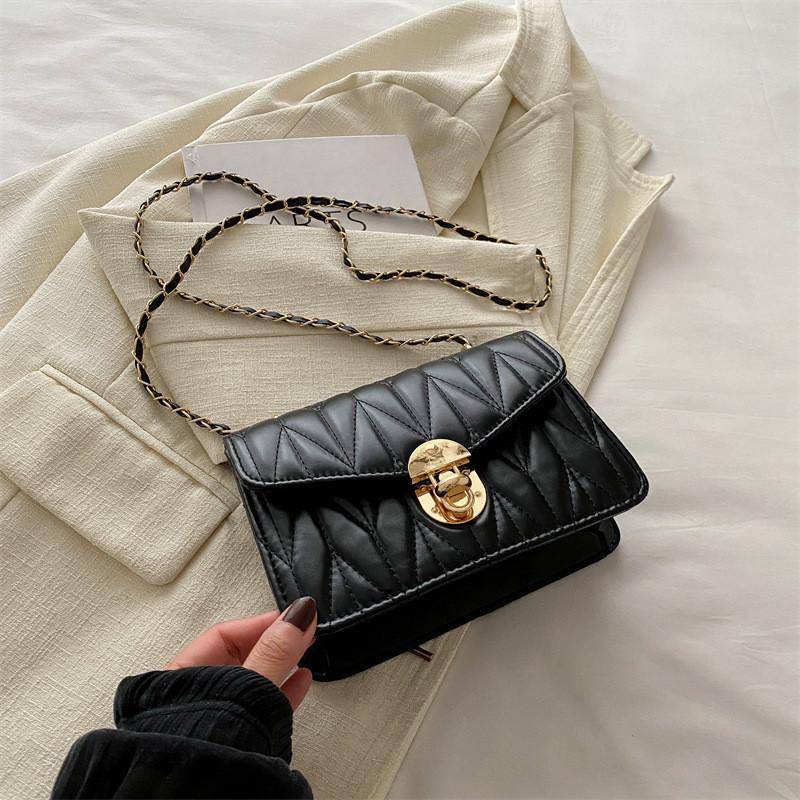 Stylish Trendy Summer 2024 Small Crossbody Bag For Women Pu Leather Chic Street Fashion
