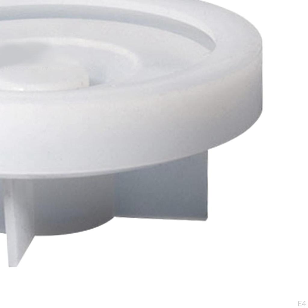 Candlestick Silicone Model, Epoxy Resin Flexible Craft Making Tool Reusable Candle Holder Casting