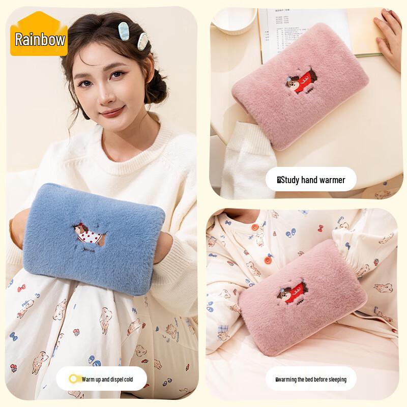 Cartoon Sausage Dog Electric Hot Water Bottle