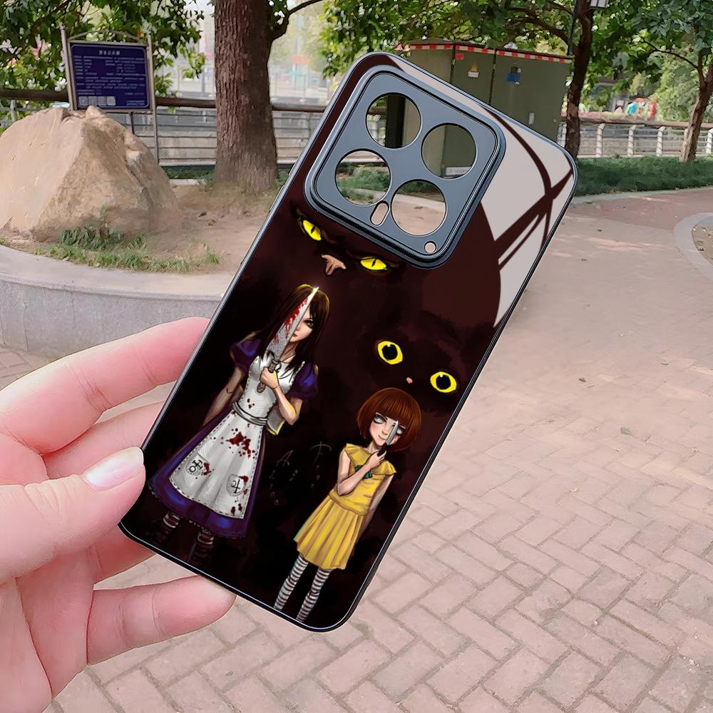 Game A-Alice Madness R-Returns Phone Case for Xiaomi Redmi Note 14 13 12 14c 13c 13x A5 A3 A2 Pro Plus Glass Cover