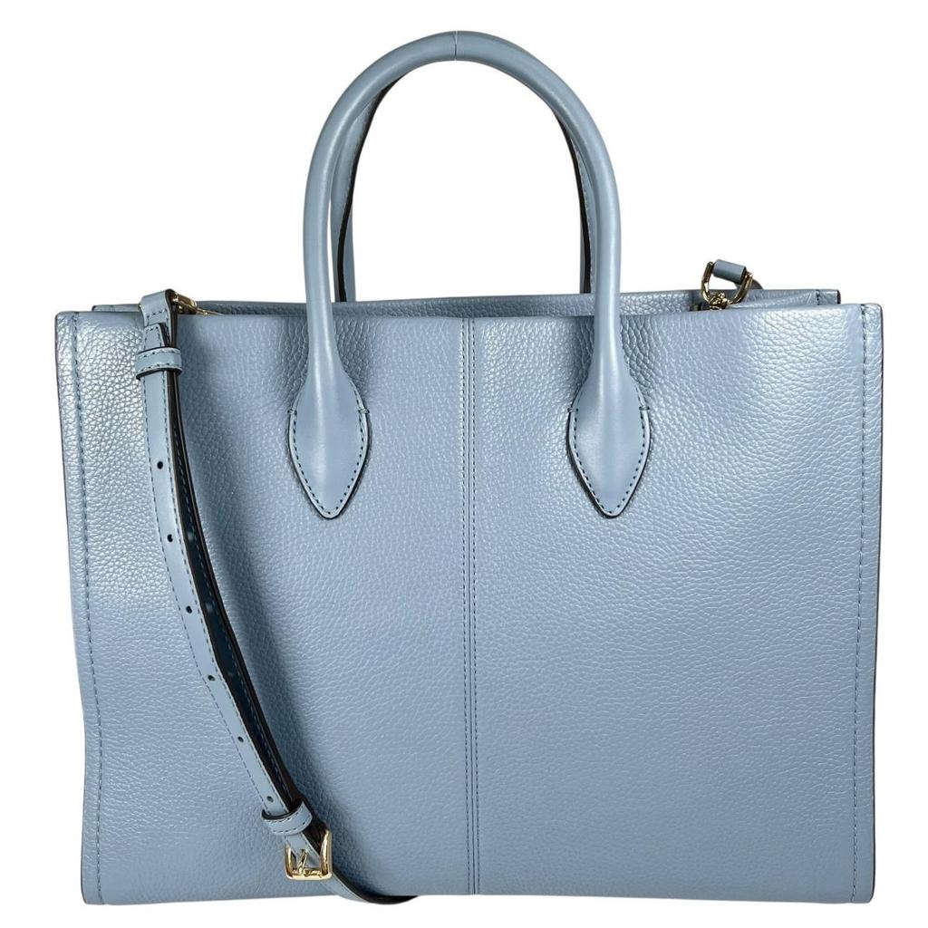 Michael Kors Shoulder Bag Handbag Cowhide Light Blue Women 35S2G7ZT7L Used