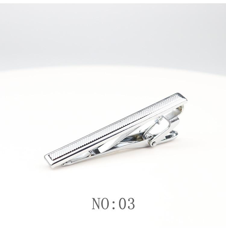 Tie Clip Accessories, Groom Best Man Dress Suit, Professional Business, Metal Simplicity