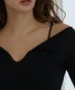 Debiweeo Bloom Slit Long Sleeve Devi-T0122-Black