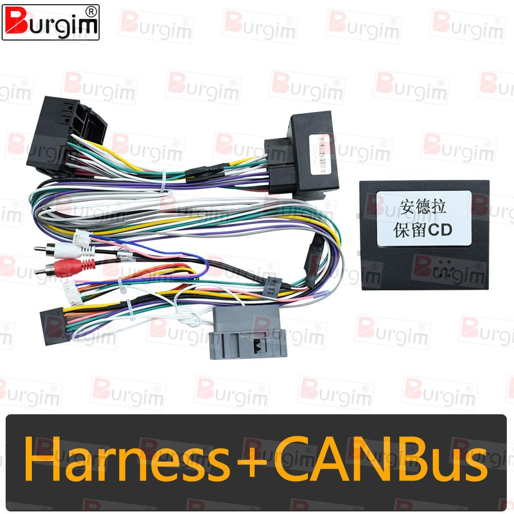 Car Radio Frame Fascias For Opel Corsa D Vauxhall Corsa D 2007-2012 9 Inch 2DIN Stereo Panel Harness Wire Canbus Box Power Cable