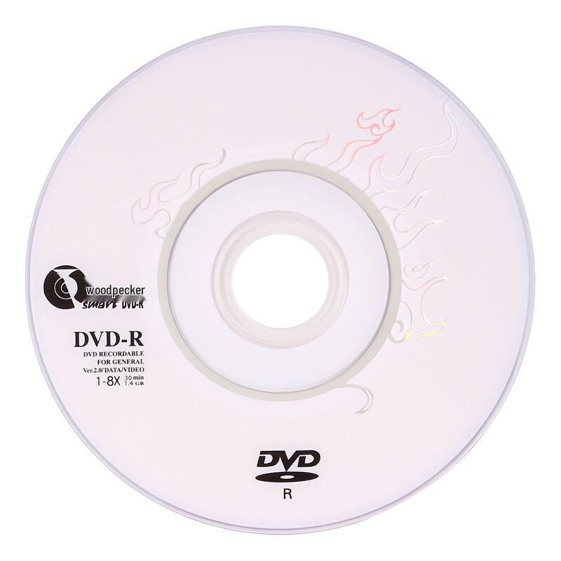 Woodpecker 3-Inch 1.4GB 8x DVD-R Discs (10-Pack)
