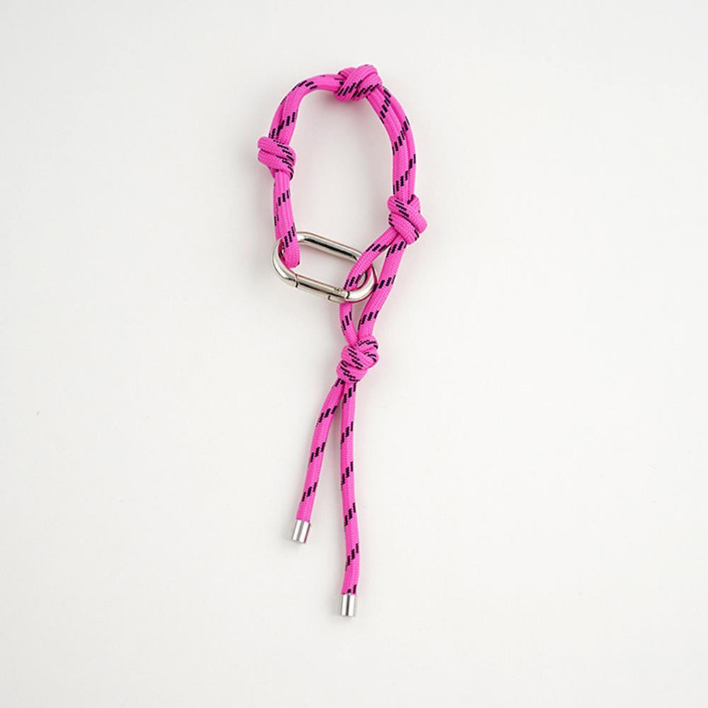 

Colorful Braided Lanyard Keychain Car Key Chains Diy Accessories Keyring Anti Lost Knot Rope Strap Nylon Handmade Rope Keychains розы красного