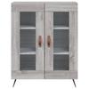 Highboard Gray Sonoma 69.5 x 34 x 180 cm Particleboard