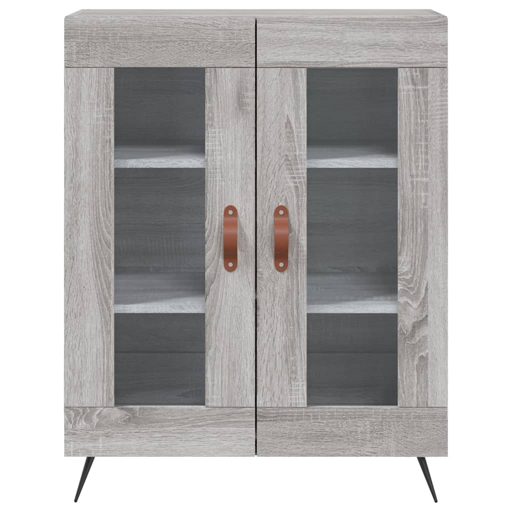 Highboard Gray Sonoma 69.5 x 34 x 180 cm Particleboard