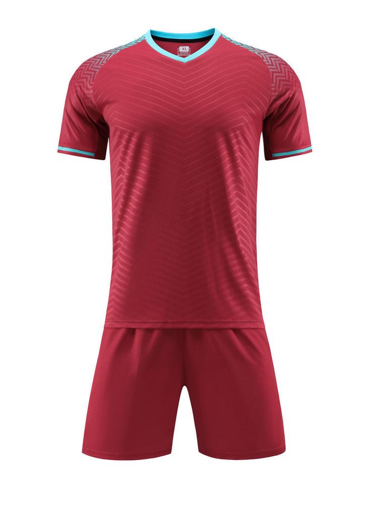 Fußballtrikot-Sets, Sportwettkampf-Trainings-Teamuniformen für Herren und Damen, Uniformen für Erwachsene und Kinder, dünne atmungsaktive Fußballtrikots
