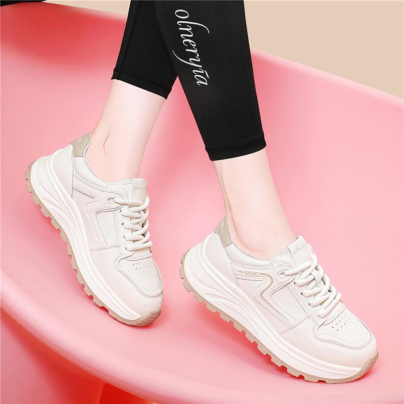 

Korean version of flat white shoes autumn and winter versatile casual board shoes trendy casual sports women s shoes 35