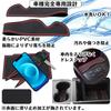 Negues Rubber Mats Compatible with Toyota Harrier 60 3rd Generation 2013 May Rubber Interior Harrier Floor Luggage Interior Rubber Blue Series,