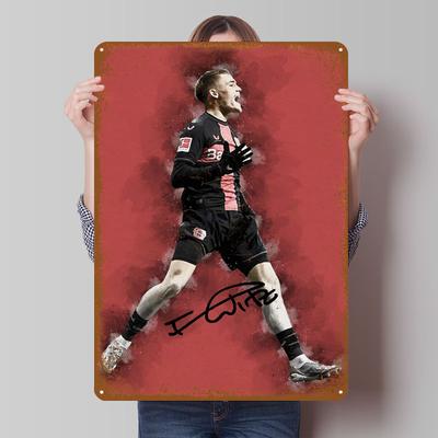 Florian Wirtz Goal Metal Signs Sport Poster Bedroom Decoration Living Room Decor Men Vintage Interior Wall Art Mural Coffee Bar