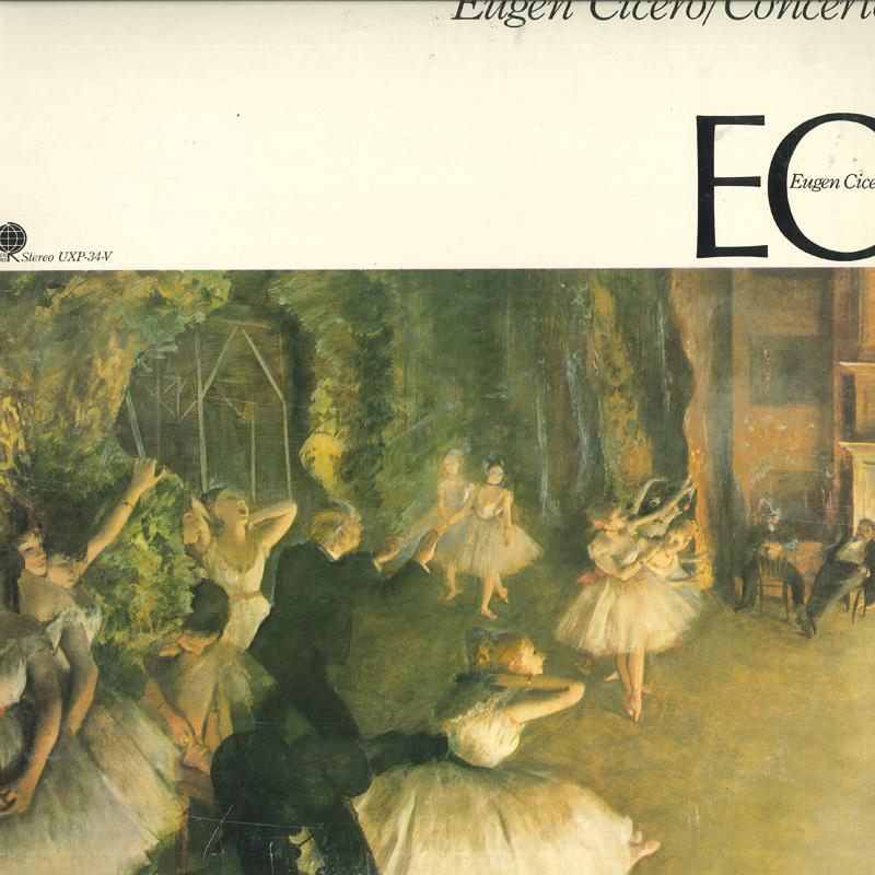 LP Record EUGEN CICERO - Concerto UXP34V OVERSEAS - Japan Obi Jazz Used