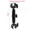 Camera Mount Adapter Motorcycle Handlebar Clip Camera Crab Clamp For Camera Gopro LED Light Filming Studio Cycling Mobile Phone