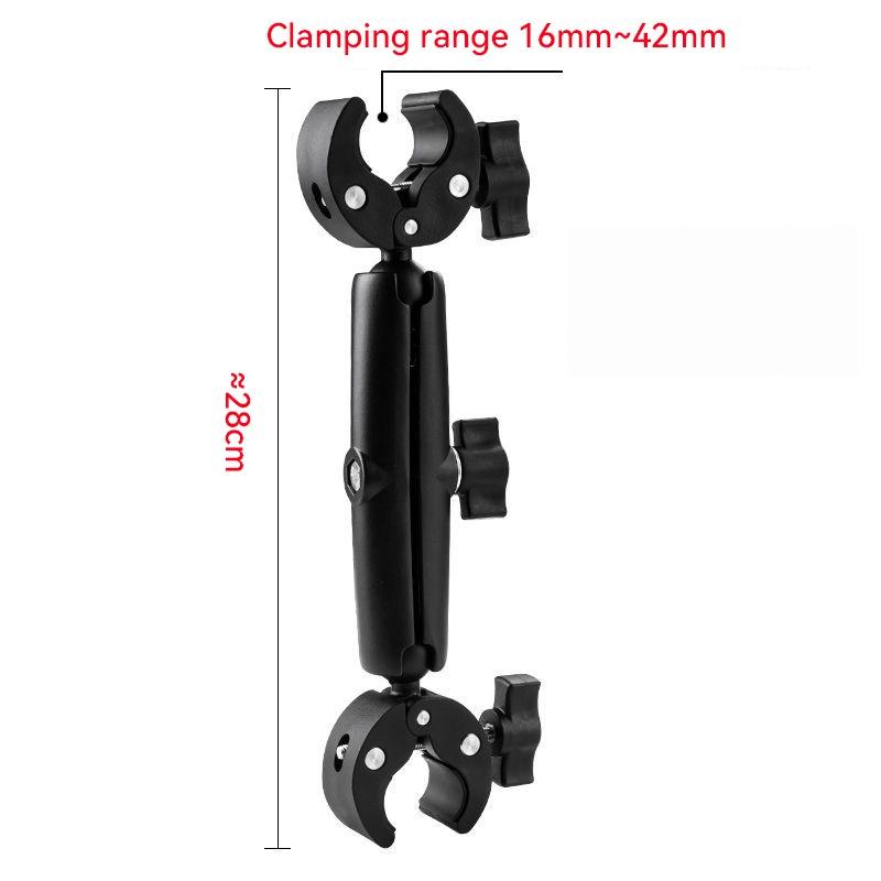 Camera Mount Adapter Motorcycle Handlebar Clip Camera Crab Clamp For Camera Gopro LED Light Filming Studio Cycling Mobile Phone