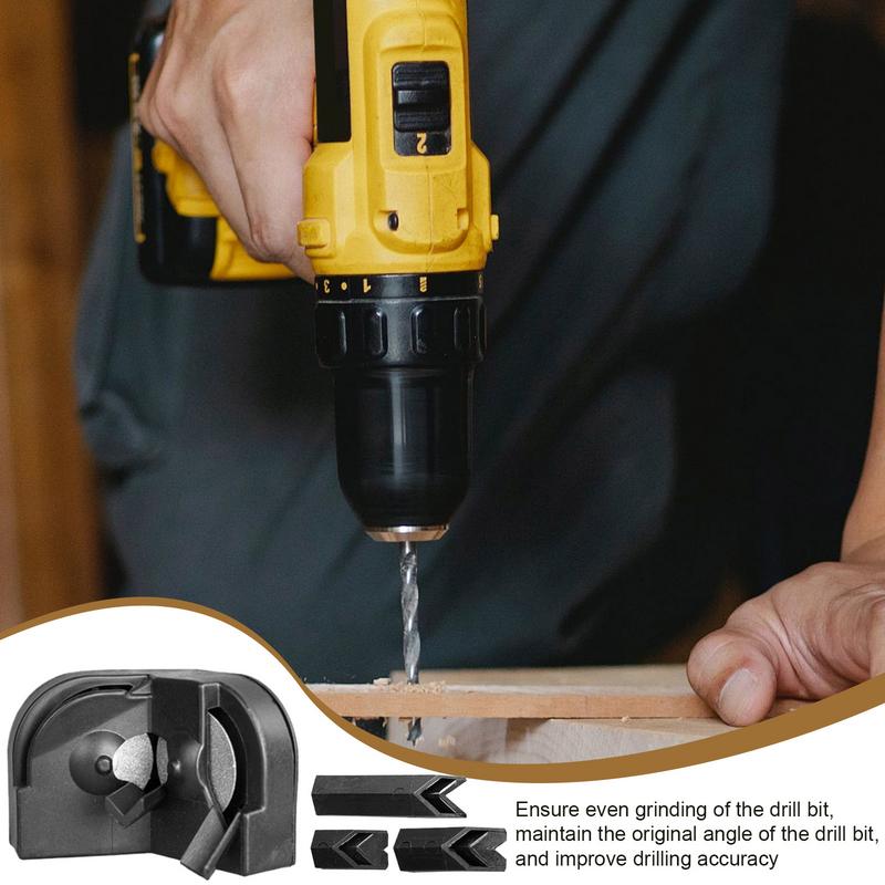 

Drill Bit Sharpener Ergonomic Grinding Machine Aids High Performance Precision Drill Bit Grinding Sharpener Tool For Industry чорний