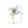 Angel Wings Premium Wing Brooch Premium Dancing Girl Coat Corsage Creative Clothing Pin Clothing Accessories