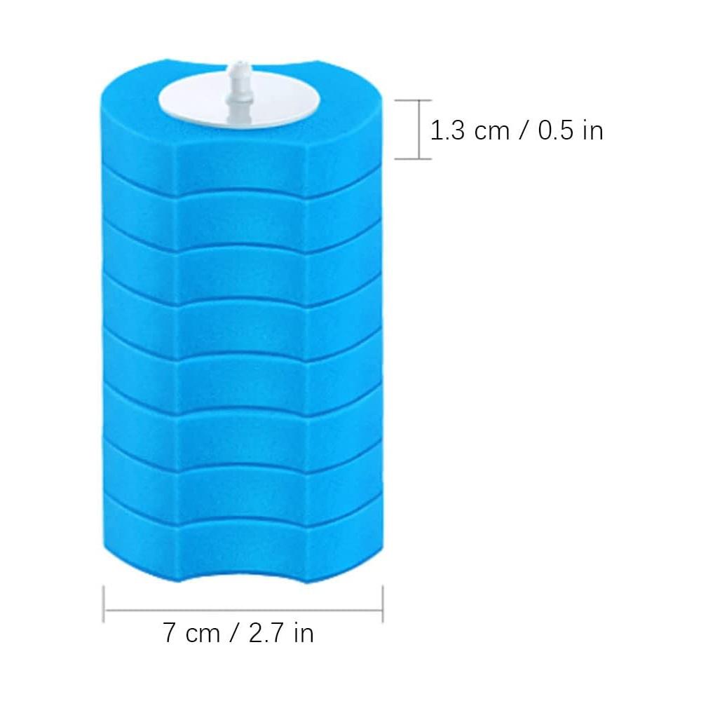 Einweg-Toilettenbürstenköpfe mit 3 Duftoptionen - Austauschbares Reinigungswerkzeug für Haushaltsbäder