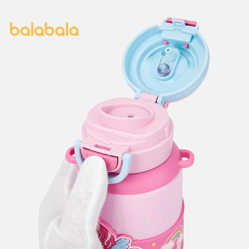 Balabala Kids Cartoon Thermos Cup with Straw
