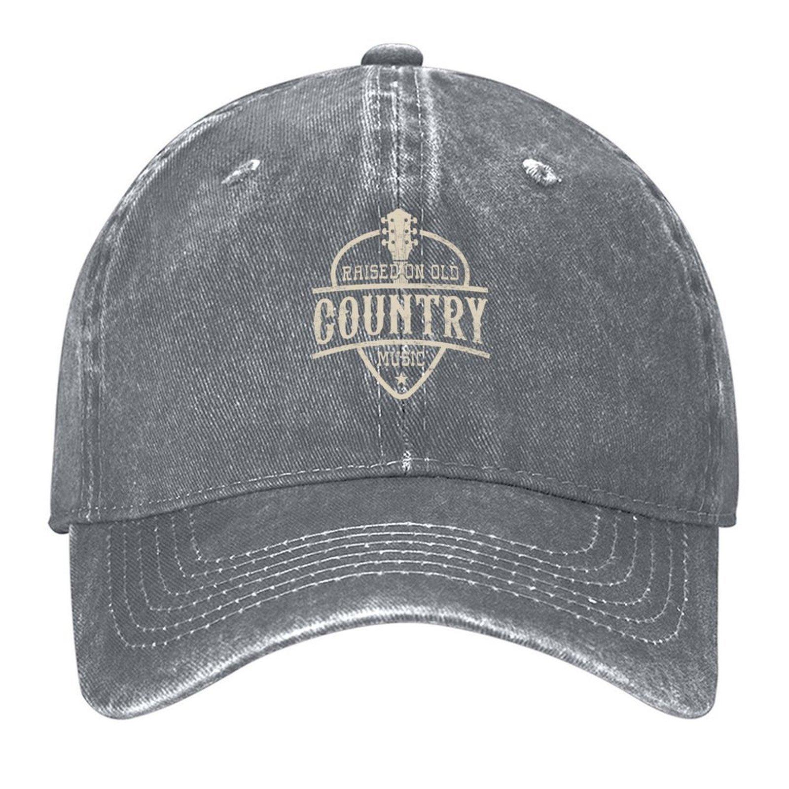 Raised On Old Country Music Baseball Cap Funny hats hiking hat foam party Hat luxury woman cap Women s Golf Wear Men s