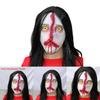 Halloween Horror Props Ghost House Escape Room Npc Latex Mask For Adults