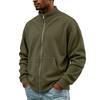 Herren Vintage Cord Reißverschluss Strickjacke Lässig Langarm Herbst Mode Pullover Jacke